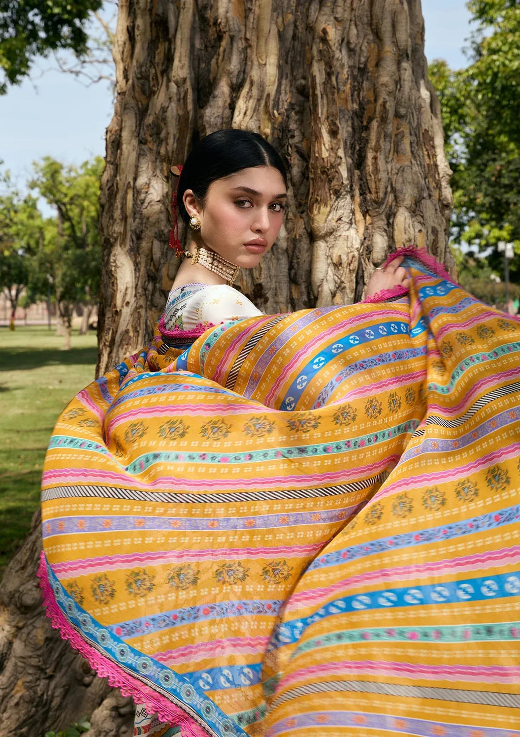 LAWN - KAHF - PRINTS CHIFFON COLLECTION '26 - KPS-2A YASMEEN