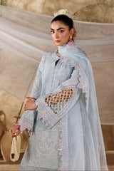 LAWN - AKBAR ASLAM - ELEA LAWN' 26 - SAFFRON