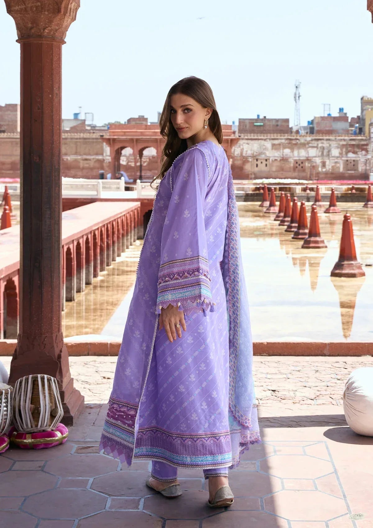 LAWN - KAHF - PRINTS CHIFFON COLLECTION '26 - KPS-6A NAJAM