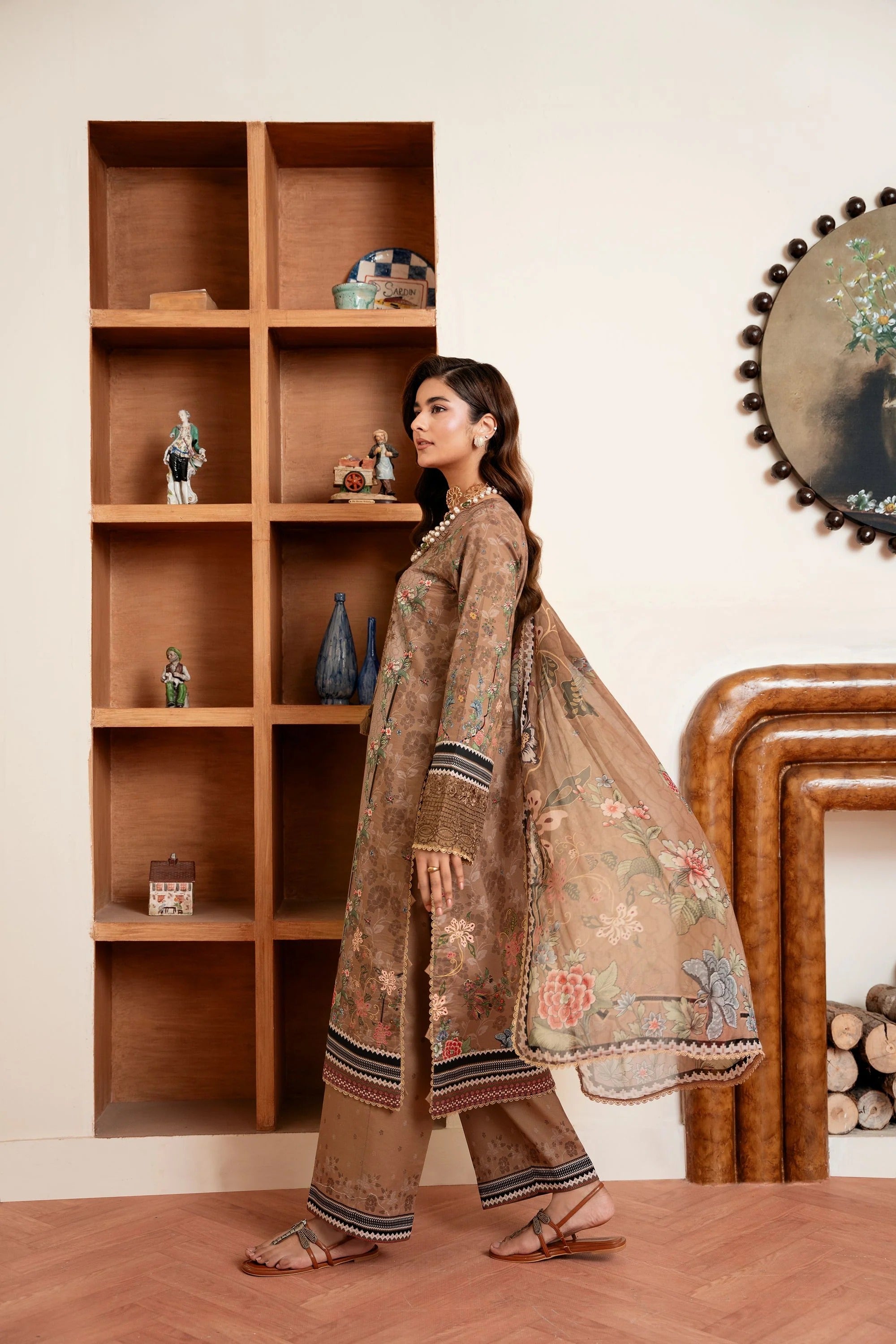 LAWN - CORAL - SERENE PRINTKARI'26 - CS -03-B