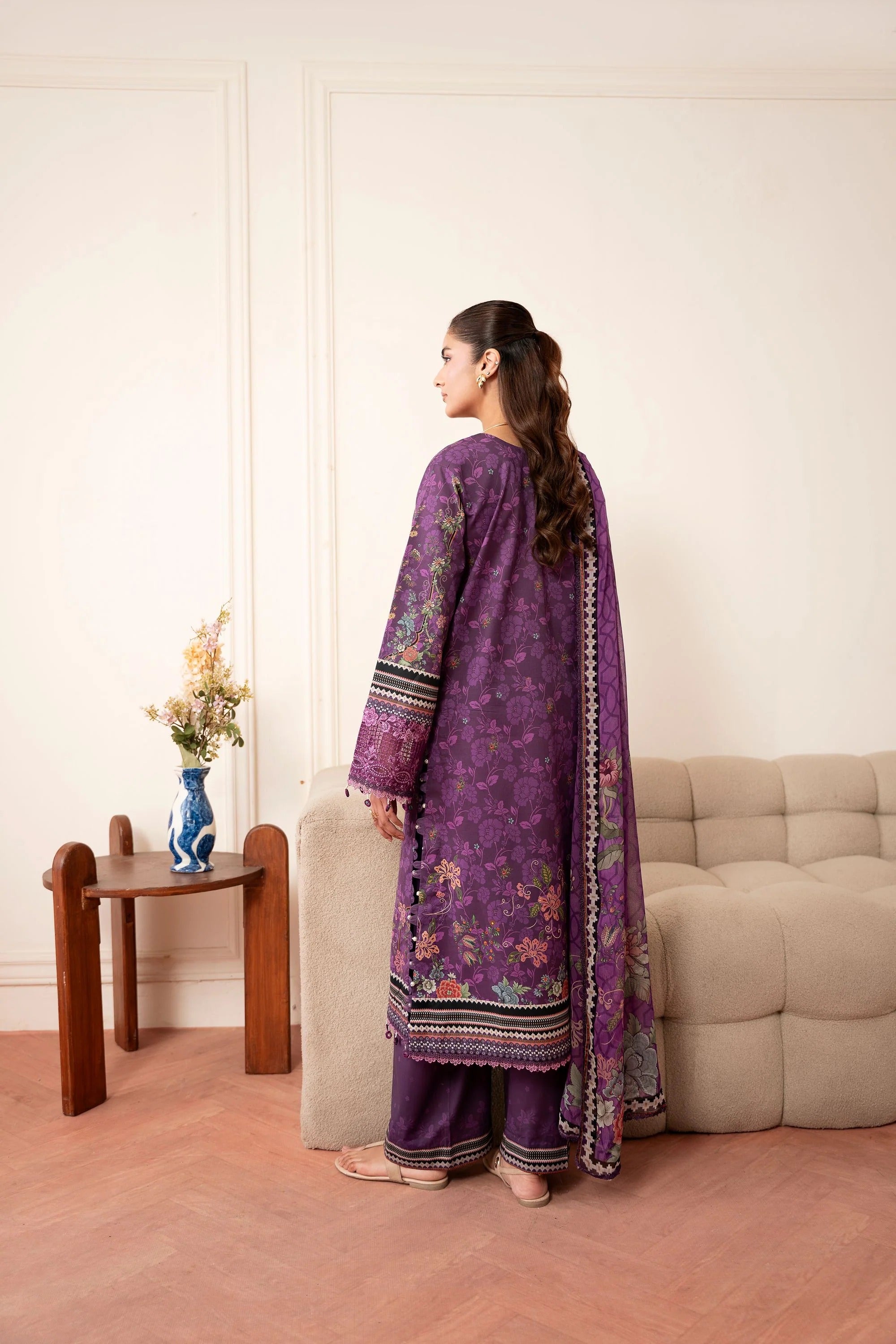 LAWN - CORAL - SERENE PRINTKARI'26 - CS -03-A
