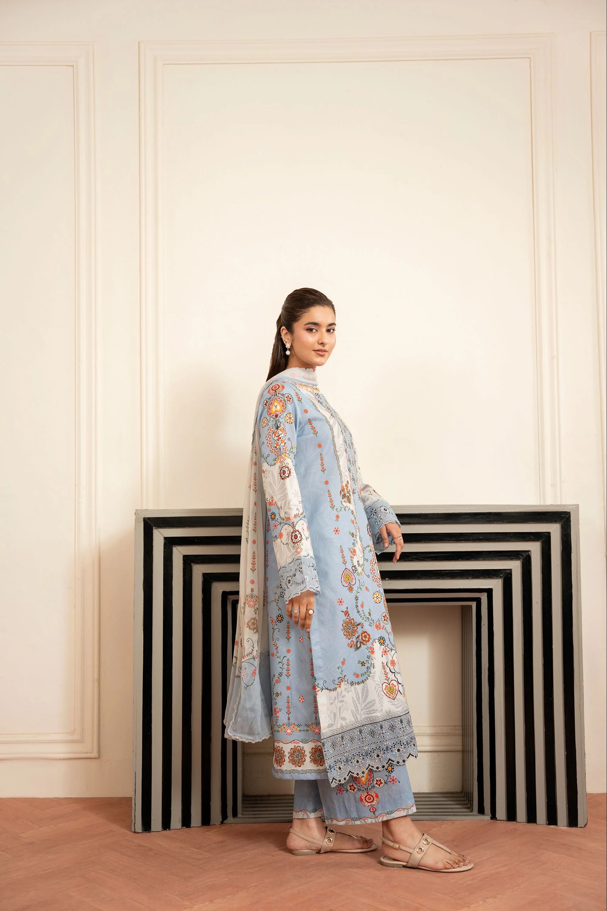 LAWN - CORAL - SERENE PRINTKARI'26 - CS -02-A
