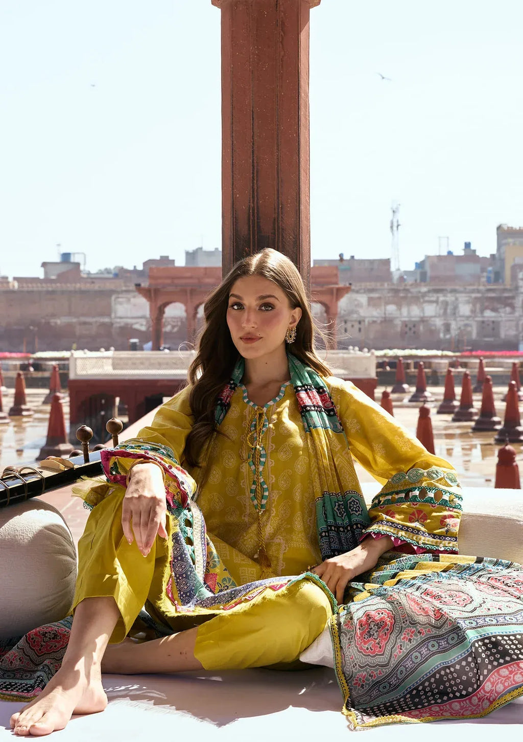 LAWN - KAHF - PRINTS CHIFFON COLLECTION '26 - KPS-8A ZARAFSHAN