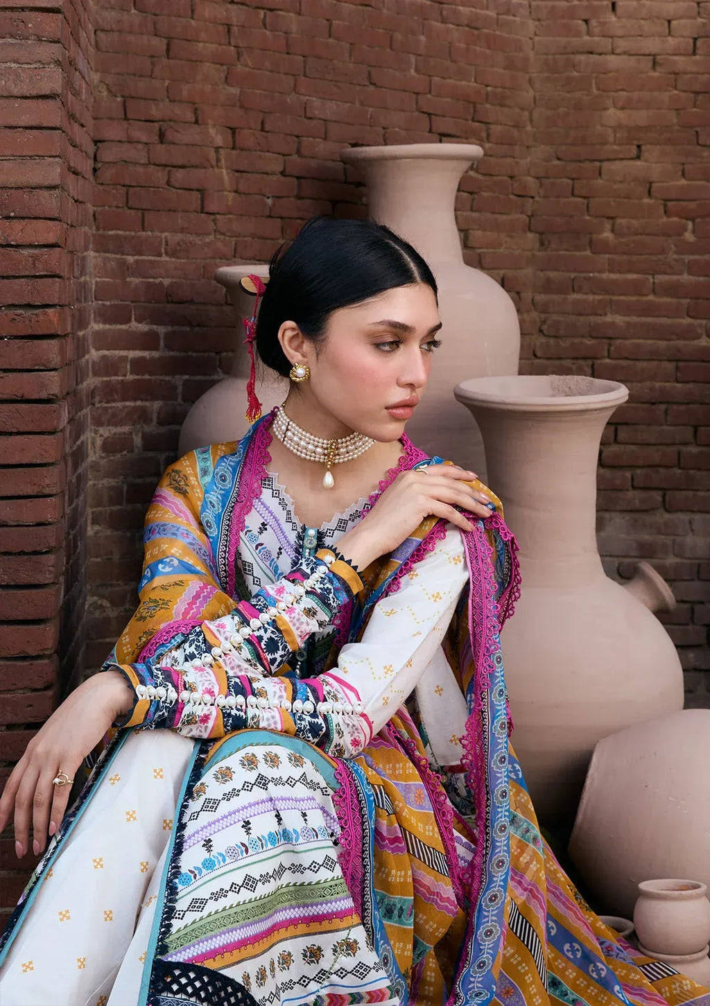 LAWN - KAHF - PRINTS CHIFFON COLLECTION '26 - KPS-2A YASMEEN