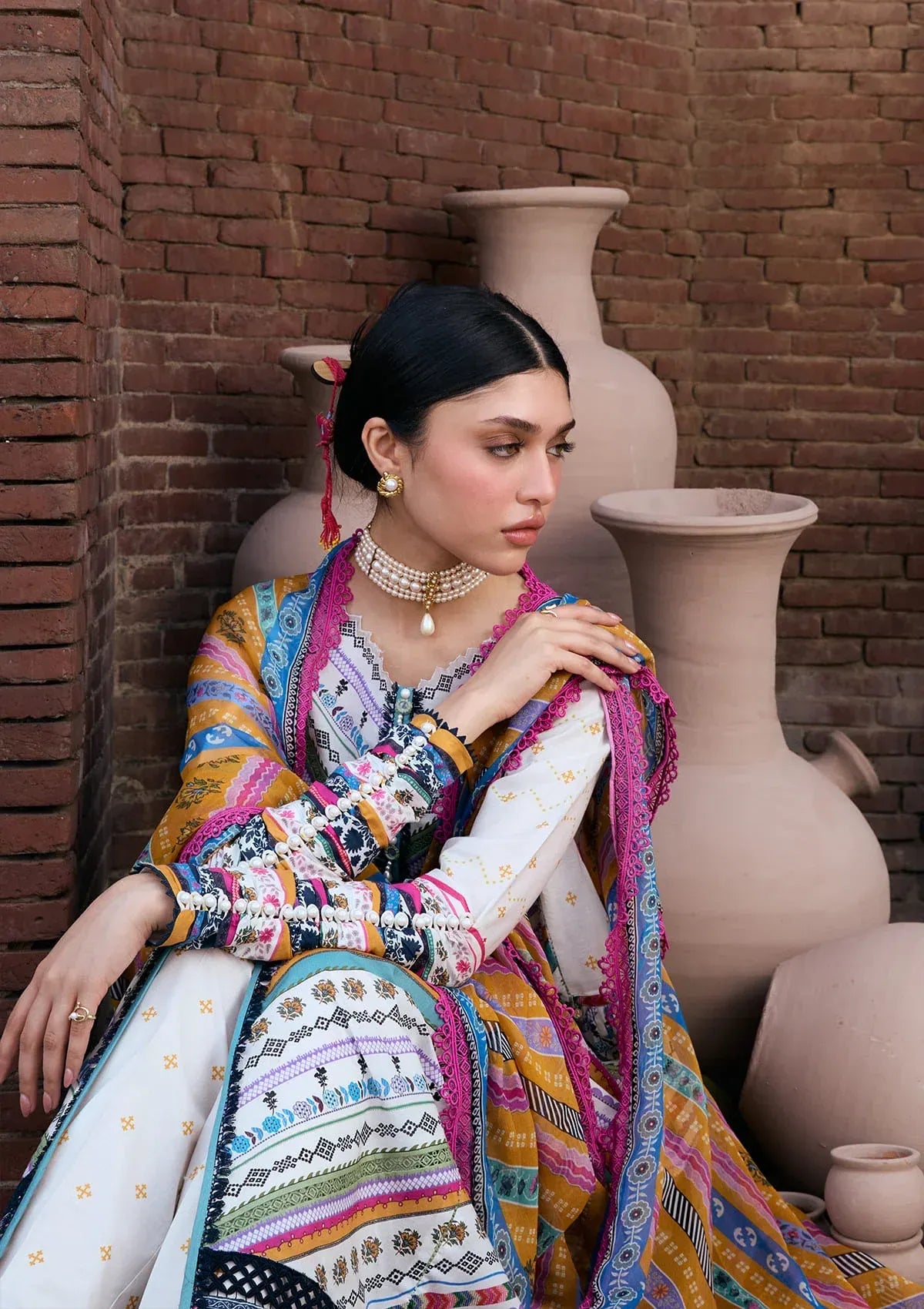 LAWN - KAHF - PRINTS CHIFFON COLLECTION '26 - KPS-2A YASMEEN