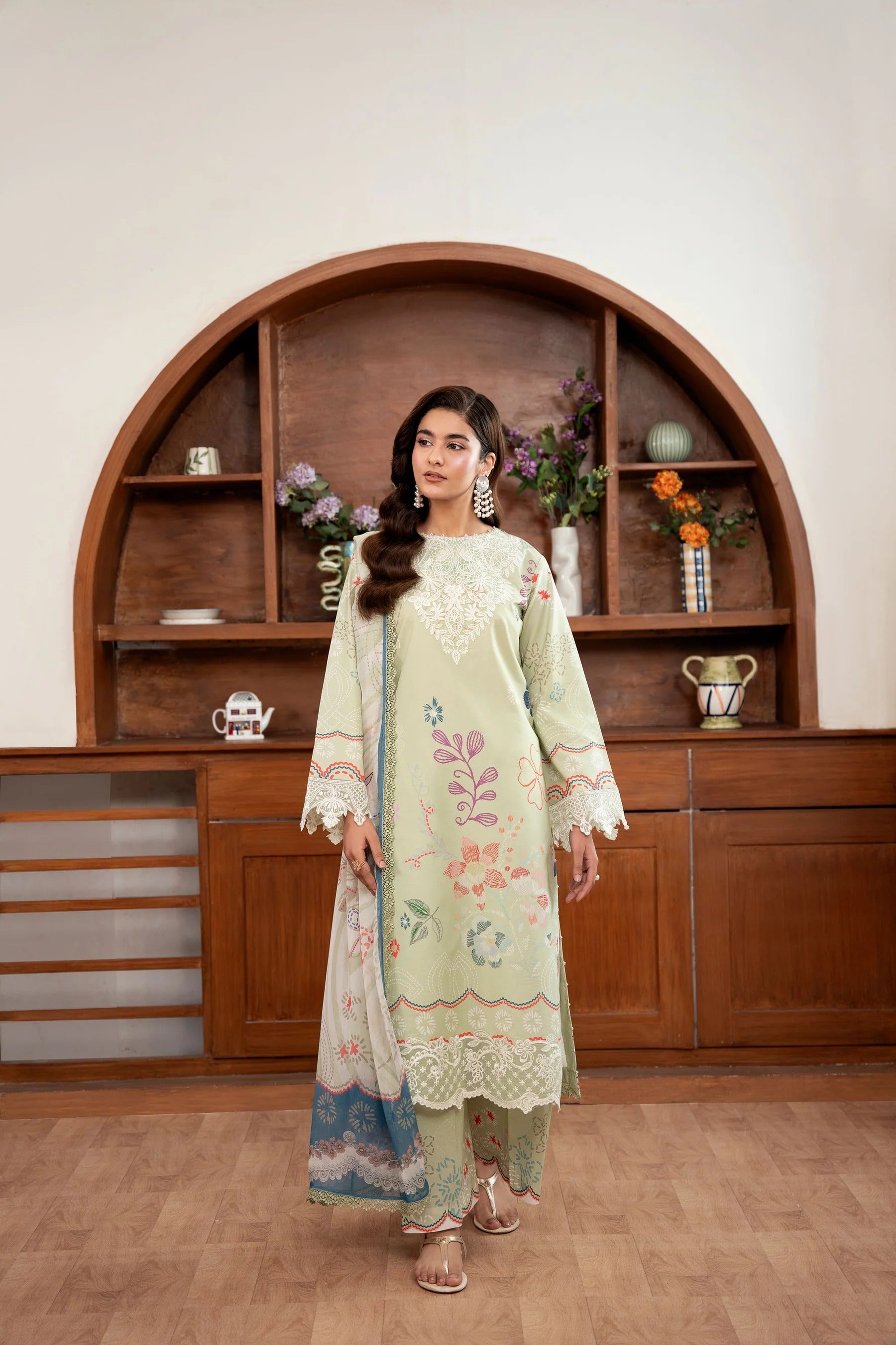 LAWN - CORAL - SERENE PRINTKARI'26 - CS -06-B