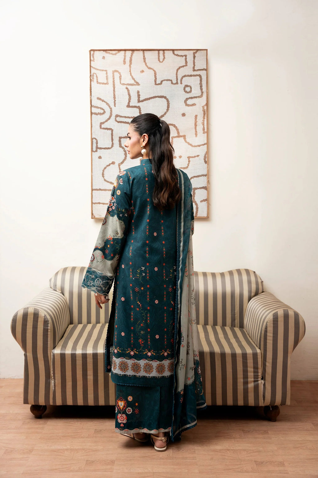 LAWN - CORAL - SERENE PRINTKARI'26 - CS -02-B