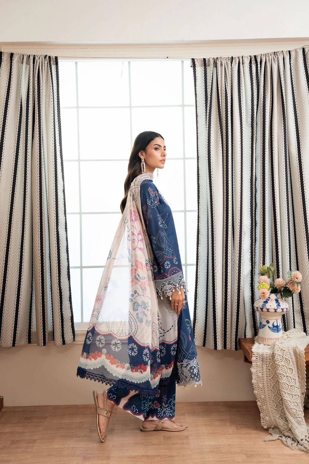 LAWN - CORAL - SERENE PRINTKARI'26 - CS -06-A