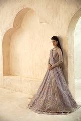 Embroidered Lehenga- Akbar Aslam Mastani (Lilia)