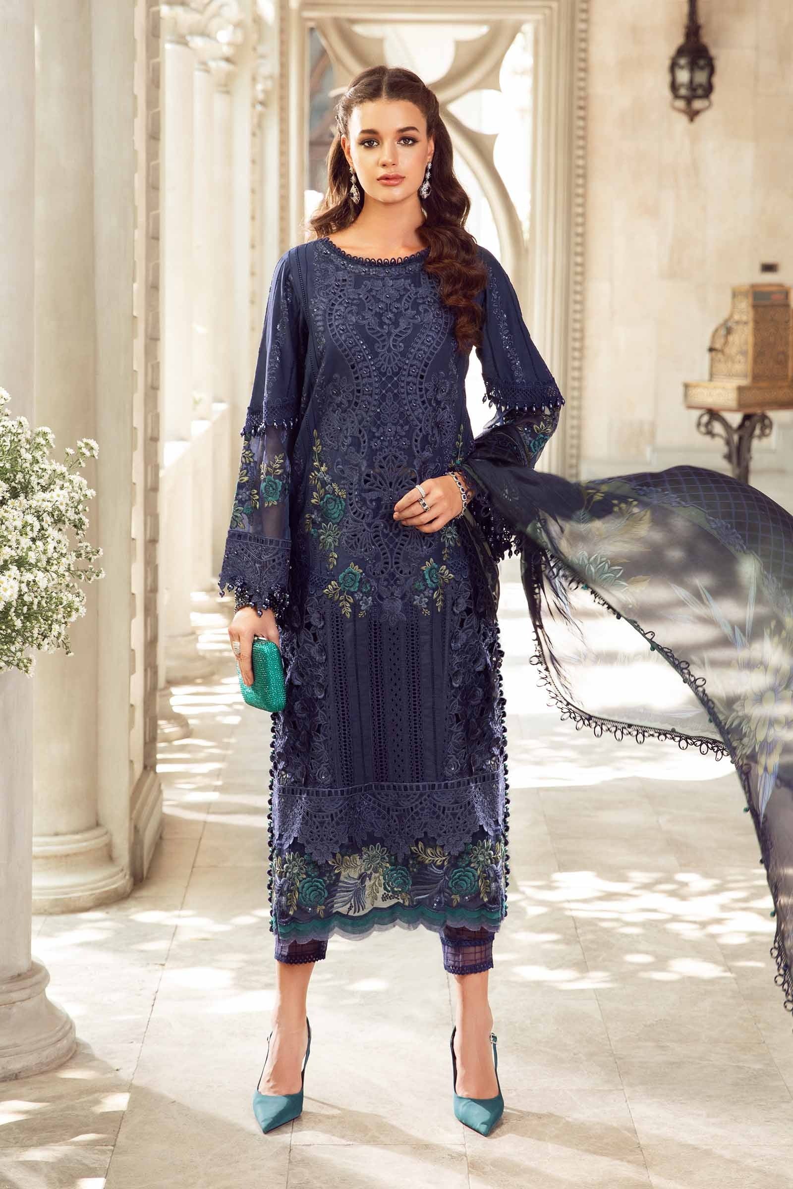 LAWN - MARIA.B - EID LAWN'24 - D9 - (SALE)