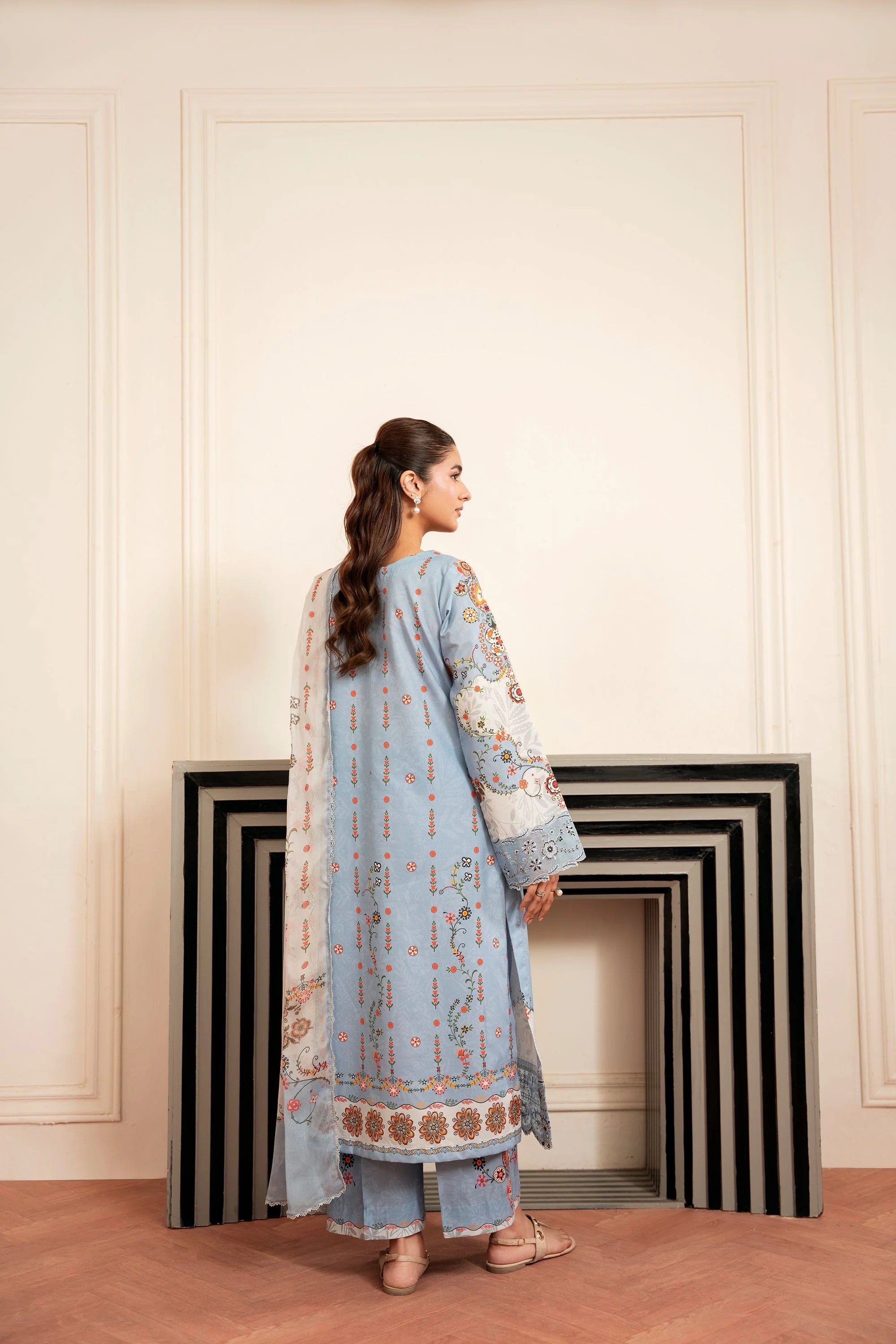 LAWN - CORAL - SERENE PRINTKARI'26 - CS -02-A