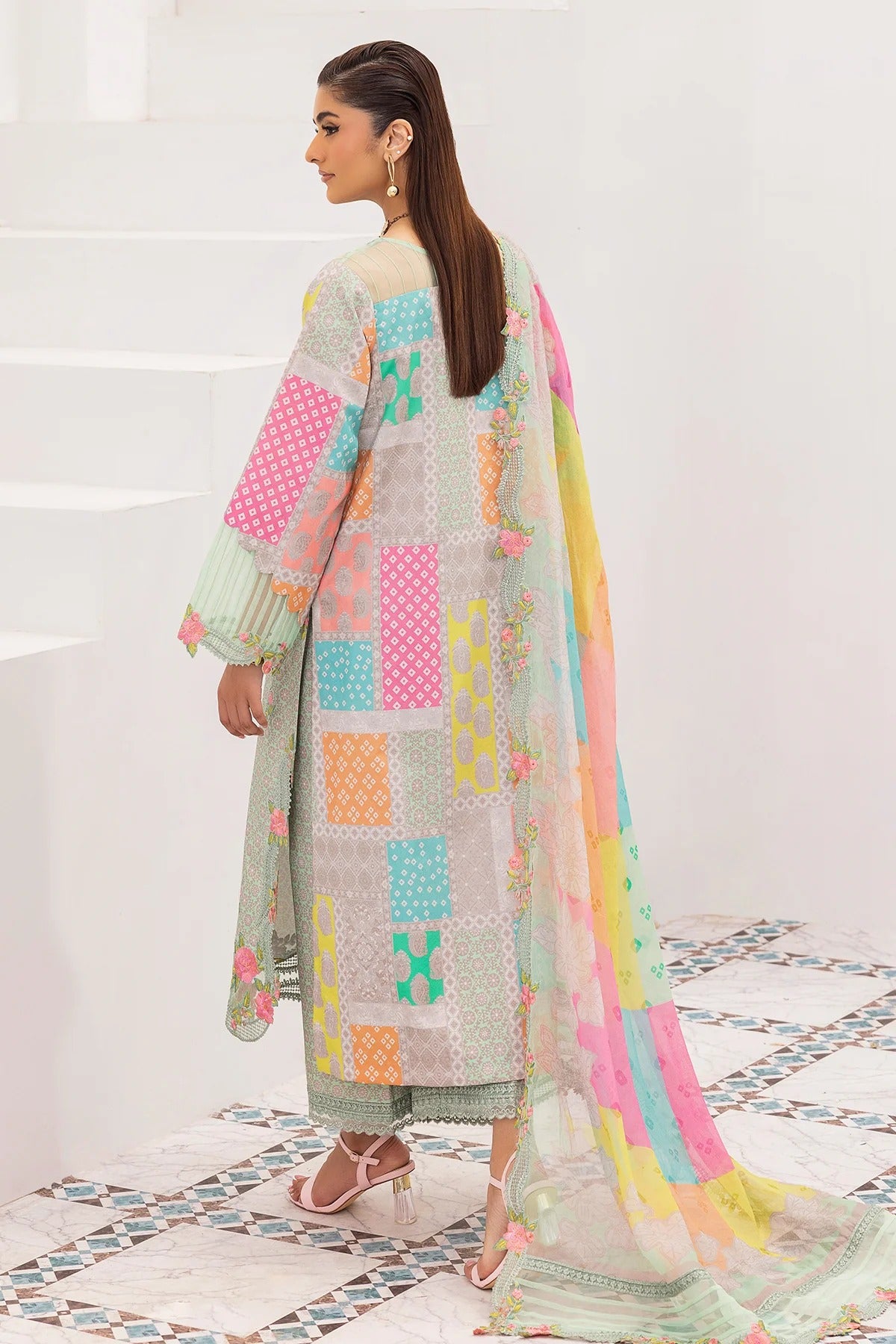 Lawn - Charizma - Embroidered 26 - CRB6-19
