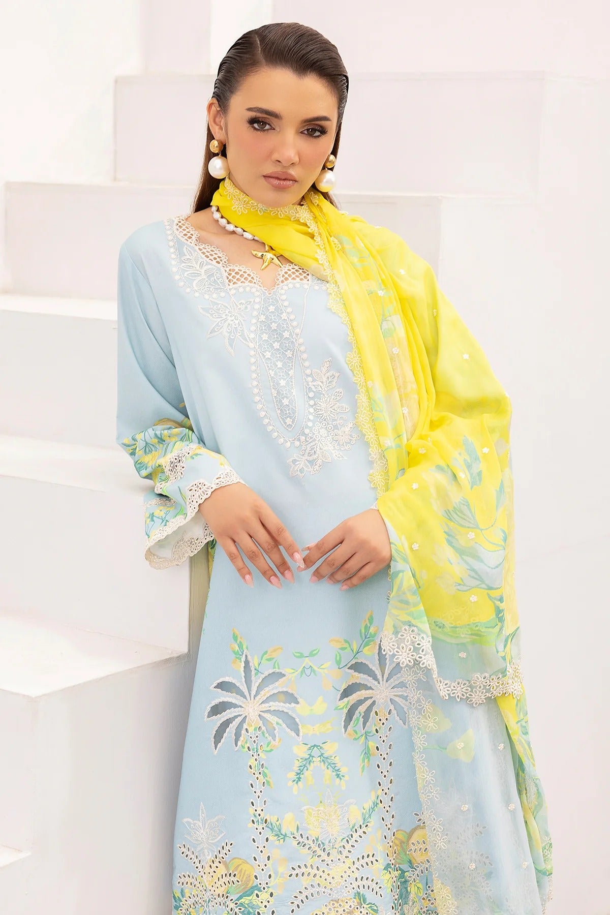 Lawn - Charizma - Embroidered 26 -CRB6-25