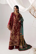KARANDI - NAQSH - ALLURE - MAROON OAK