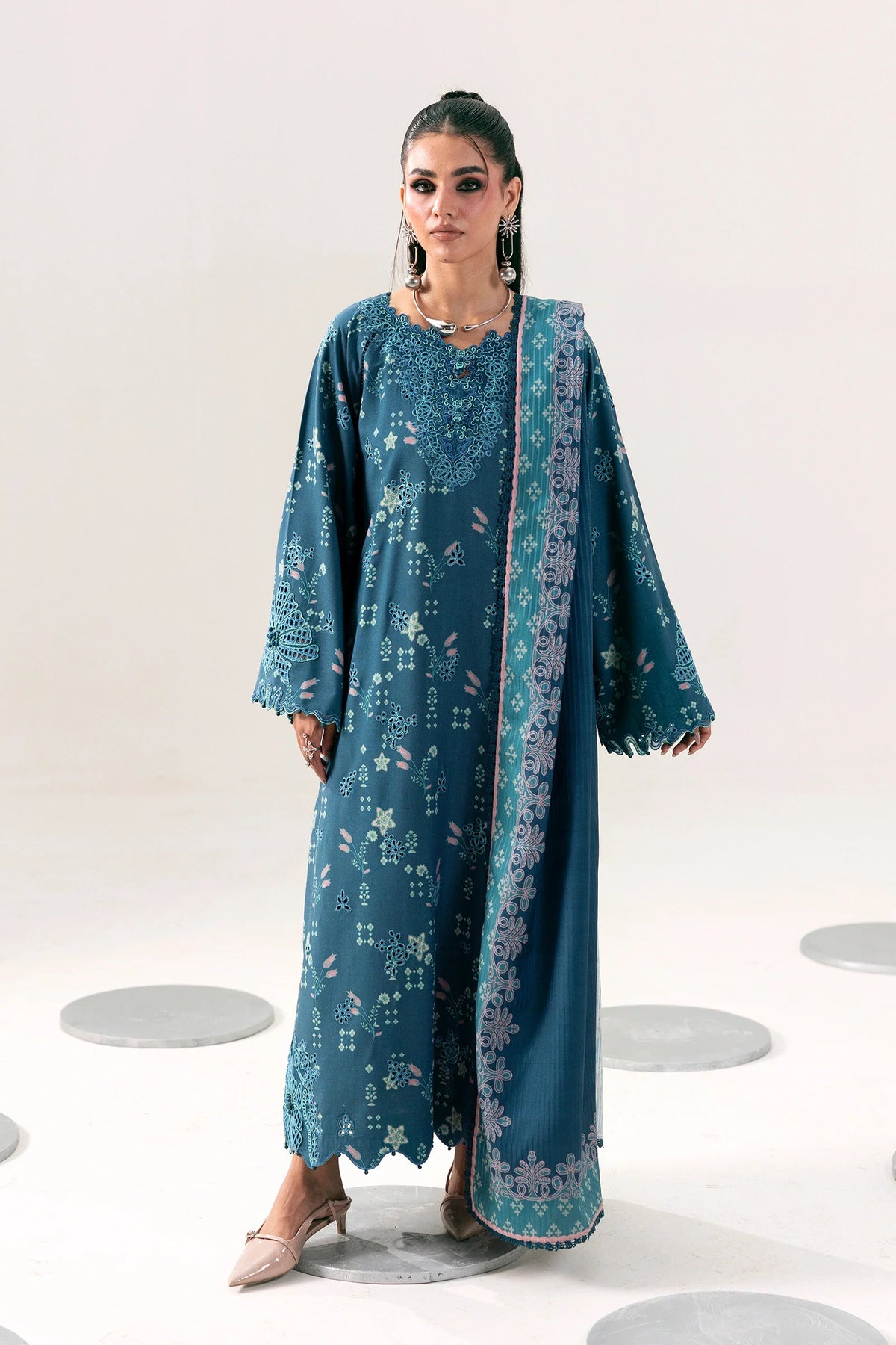 LINEN - QALAMKAR - Q PRINT - ROHI