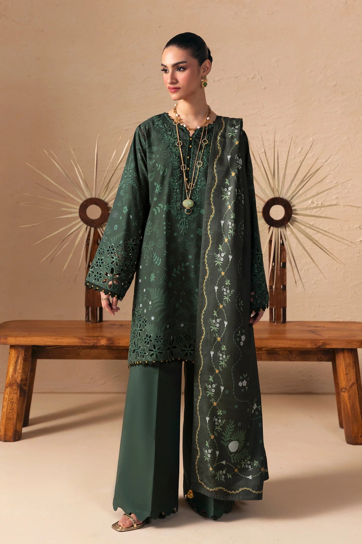 LINEN - QALAMKAR - Q PRINT - ELARIS