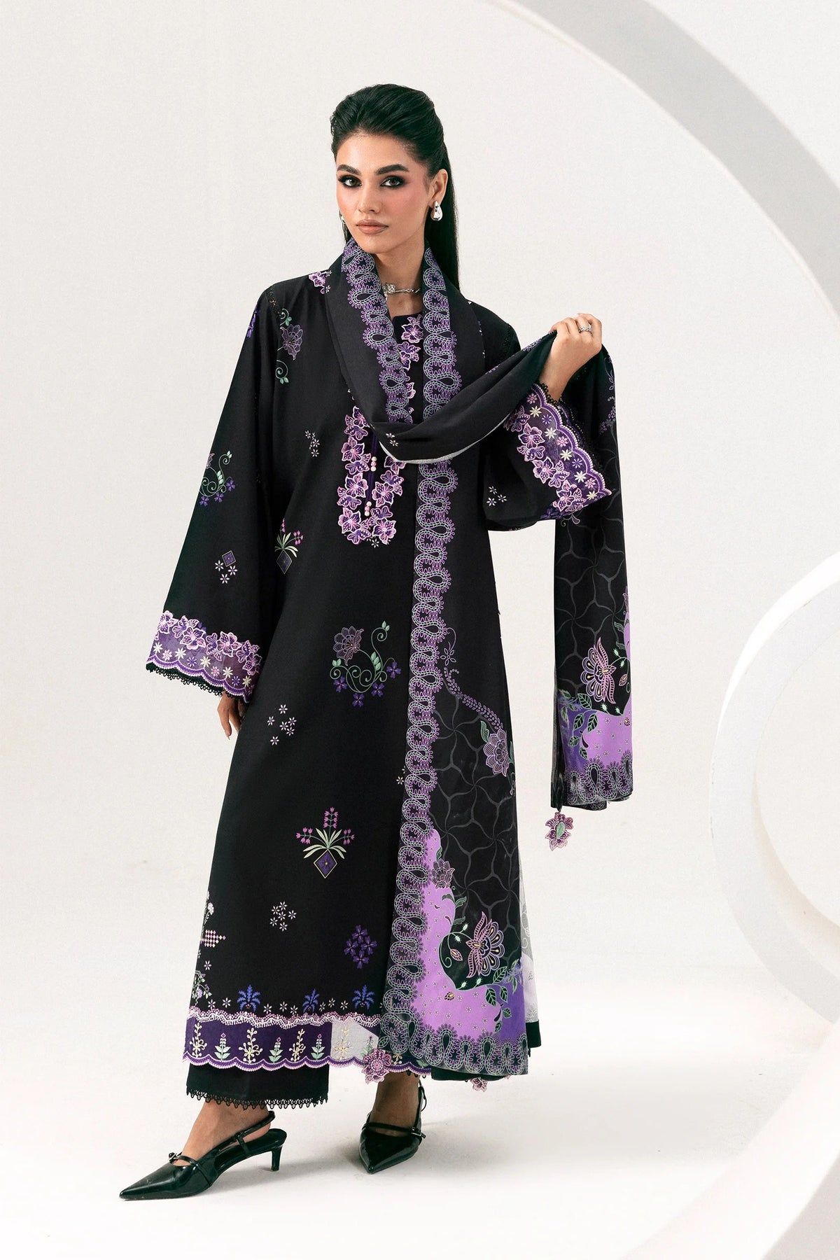 LINEN - QALAMKAR - Q PRINT - SAJAL
