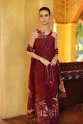 LAWN - NOOR BY SAADIA ASAD - SCHIFFLI - D10 - A - Roselle