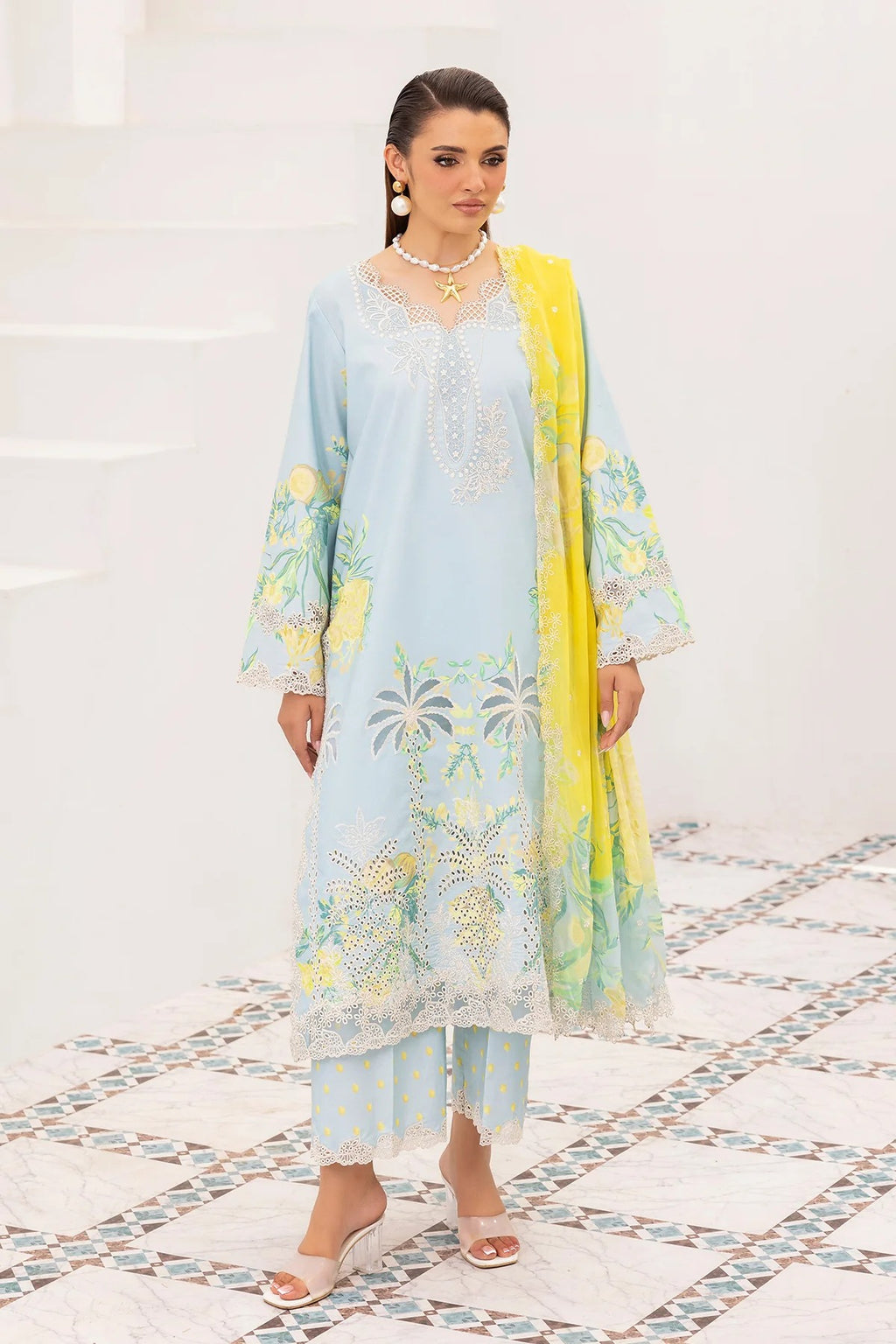 Lawn - Charizma - Embroidered 26 -CRB6-25