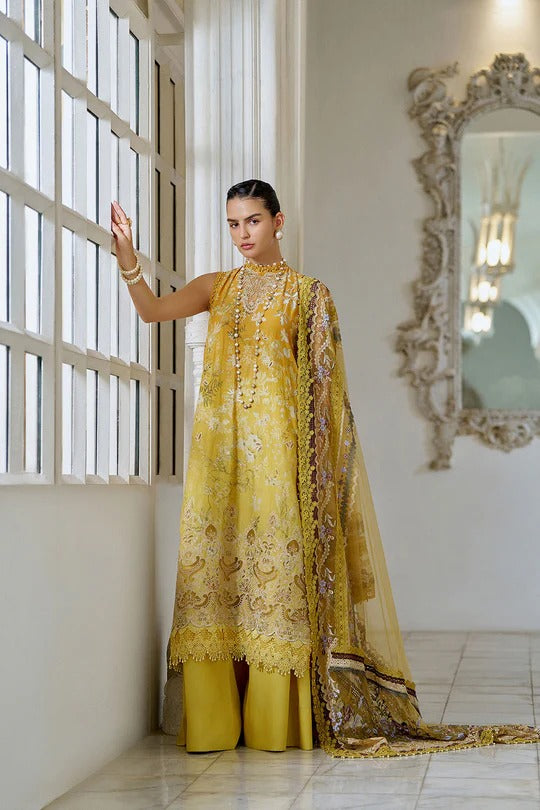 Design 12B Luxury Lawn Eid Edition 2026 Unstitched LEE26-12B
