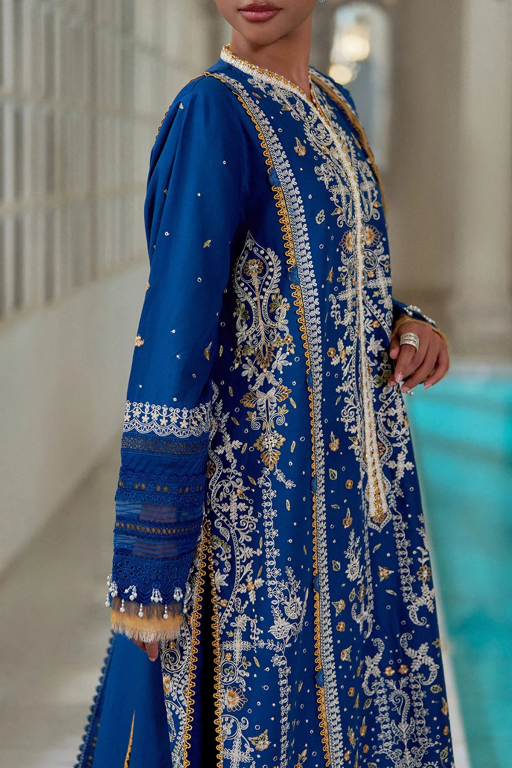 Design 8A Luxury Lawn Eid Edition 2026 Unstitched LEE26-8A