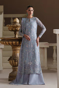 CHIFFON - EMAAN ADEEL - MODERN HEIRLOOM - BLUE VERSA