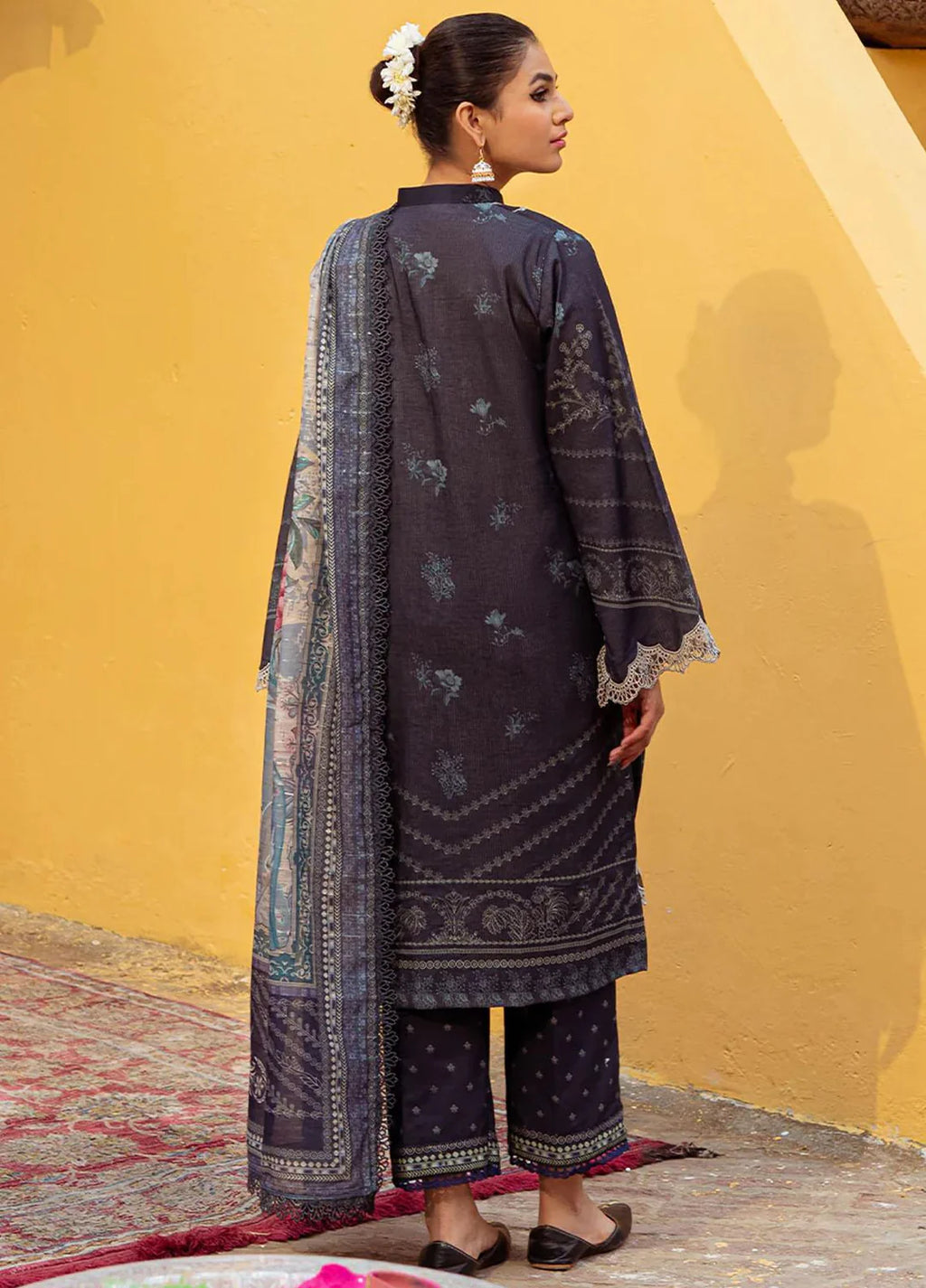 LAWN - ZARQASH - TRESOR LEXURY LAWN'25 - ZQ 5B - (SALE)