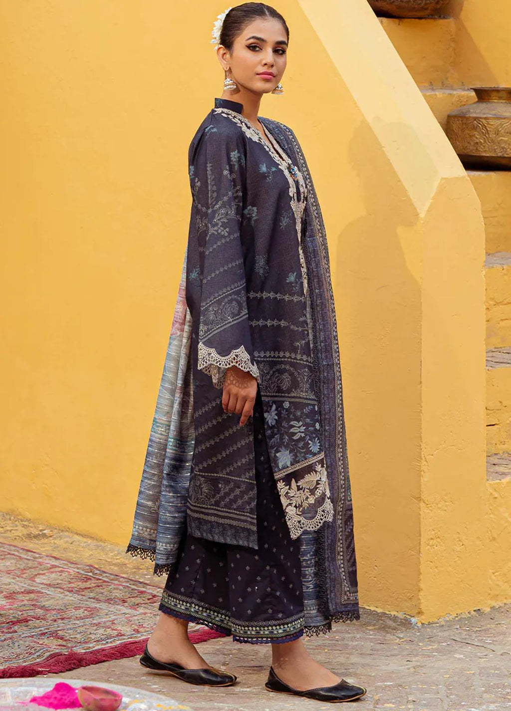 LAWN - ZARQASH - TRESOR LEXURY LAWN'25 - ZQ 5B - (SALE)