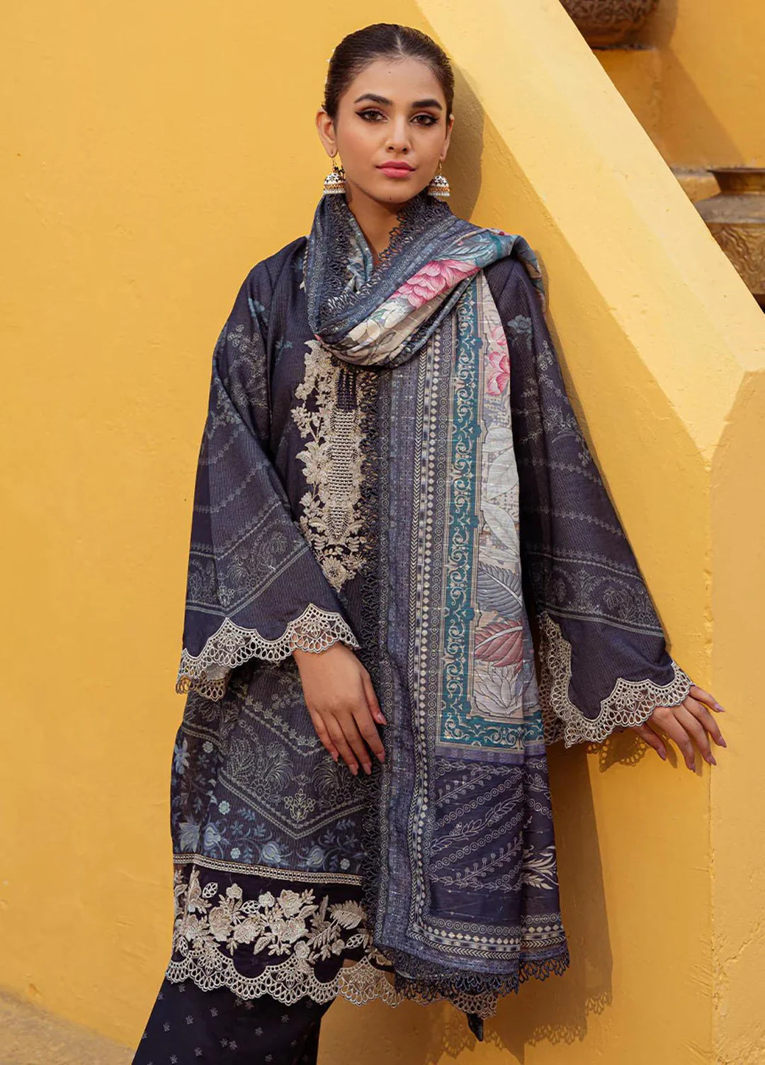 LAWN - ZARQASH - TRESOR LEXURY LAWN'25 - ZQ 5B - (SALE)