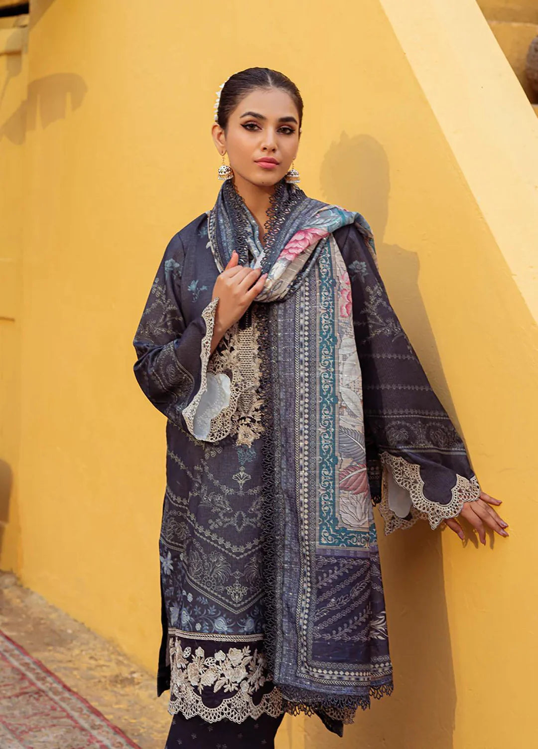 LAWN - ZARQASH - TRESOR LEXURY LAWN'25 - ZQ 5B - (SALE)
